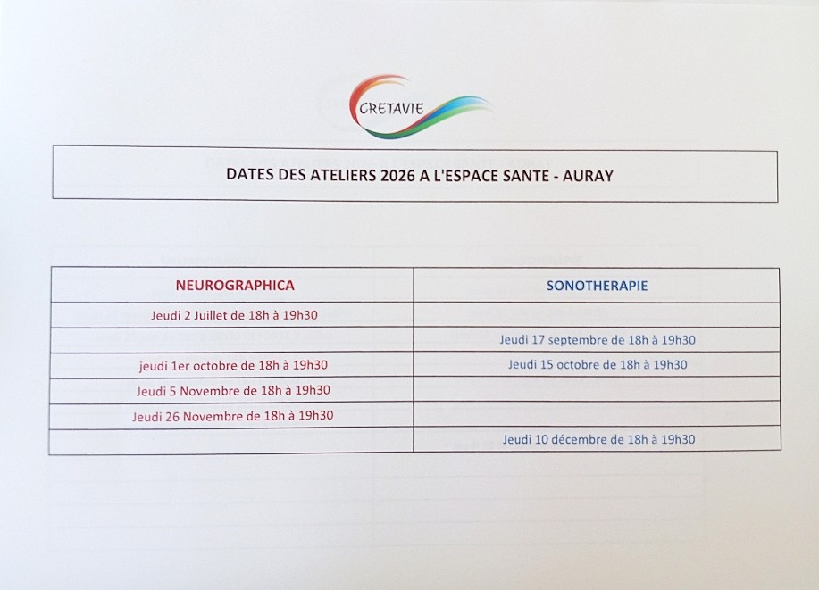 Dates ateliers ouvert MSP Dates ateliers ouvert MSP